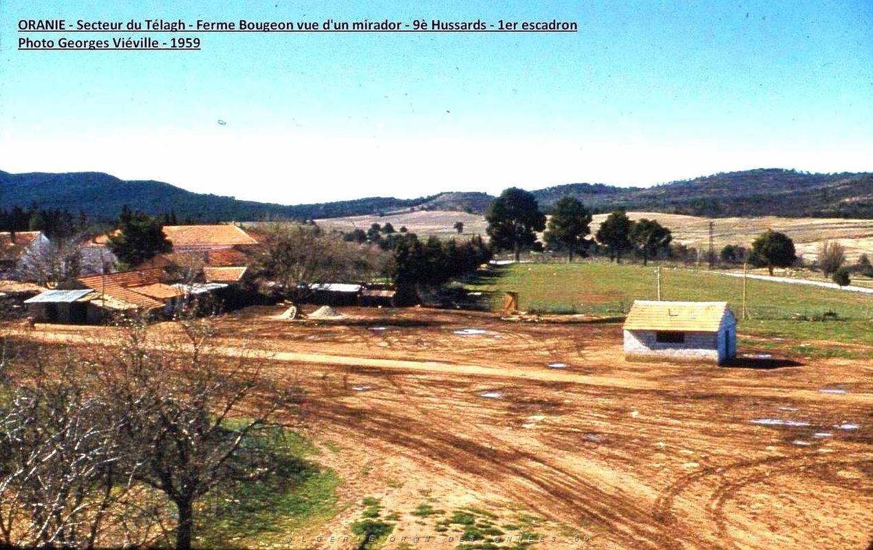 Le Telagh - Ferme Bougeon - 9e Hussards - 1959.jpg